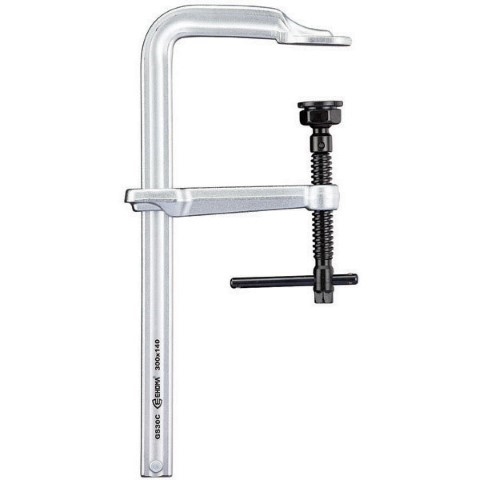 TRADEMASTER H.D. CLAMP 300MM X 140MM 1200KGP (CHANGEABLE PADS)